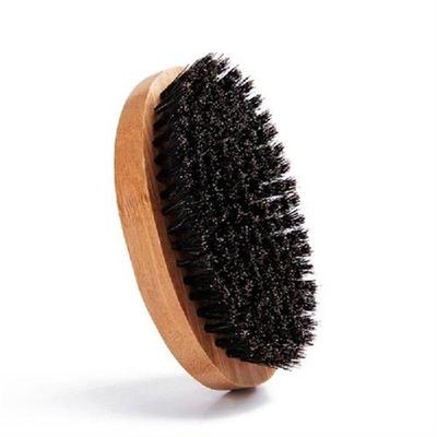 Oval Wood Handle Beard & Mustache Brush Facial Hair Boar