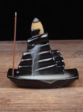 12 Styles Tower Incense Ceramic Burner Fragrance Lotus Holde