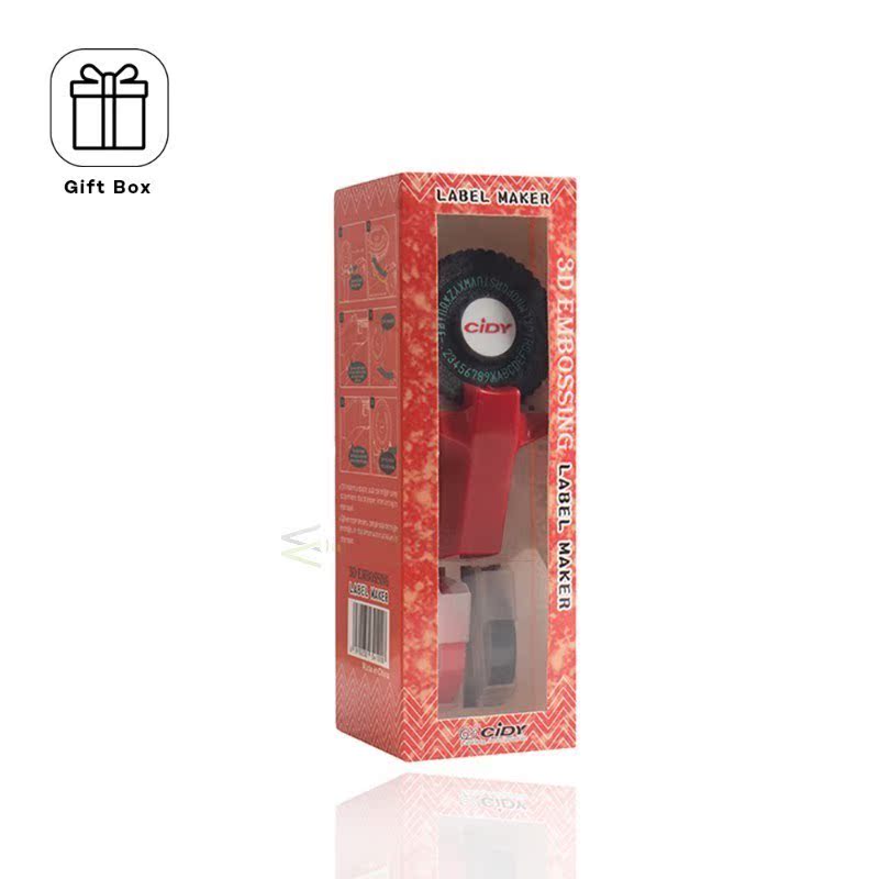 Black DIY Manual label maker writer for MOTEX E101 label pri