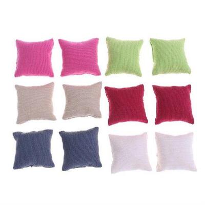 2Pcs/lot Newest Pillow Cushions For Sofa Couch Bed 1/12