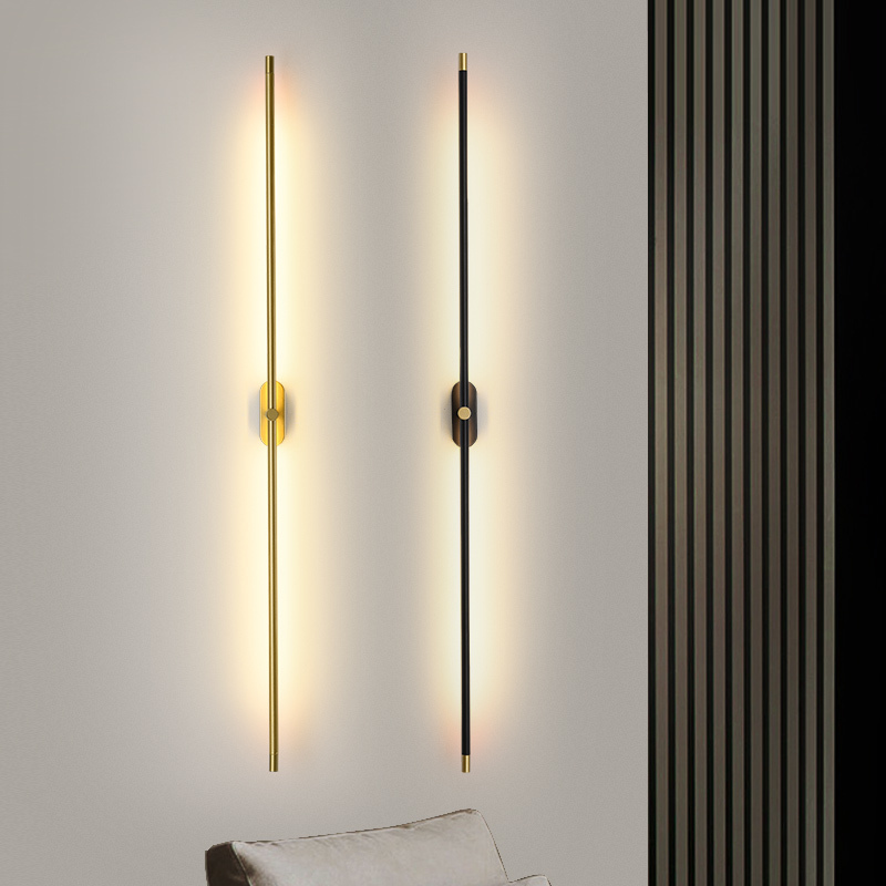LED Simple Wall Lamps Long Strip Atmosphere Lamp Background