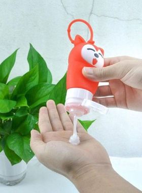 Cartoon Bottle With Deduction Points Travel Silica Gel