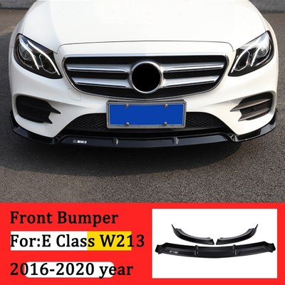 Front Bumper Lip Body Kit Spoiler Splitters for Benz E Class