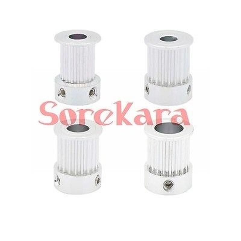 3D Printer Machine CNC Aluminum GT2 Timing Pulley 16T 20T Bo
