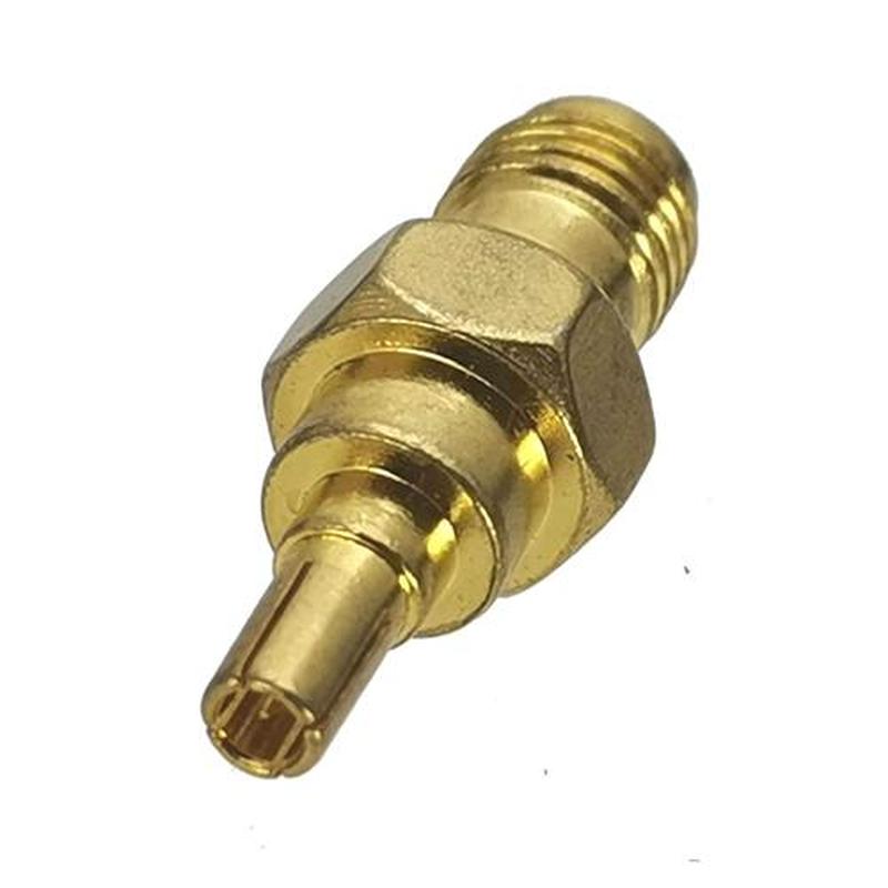 10Pcs SMA Female Jack to CRC9 Male Plug RF Adapter Connector