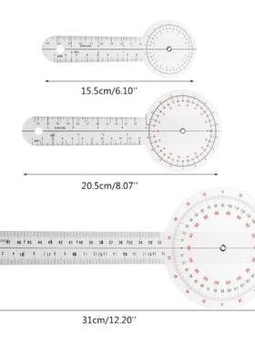 3pcs/set Spinals Goniometer Protractors Userful Multi-Ruler