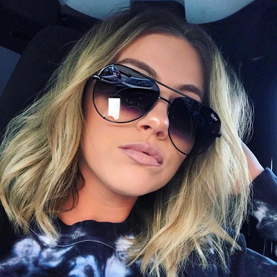 Quay Brand Sunglasses Women Mirror Pilot Sunglasses for Wome