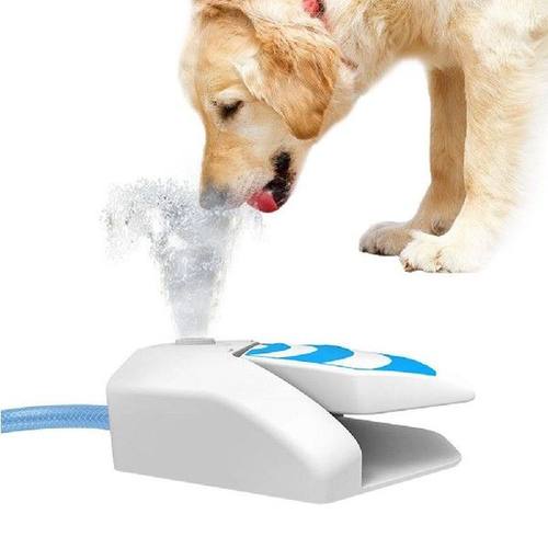 Dog Step On Toy  Water Fountain Outdoor Joy With Pets