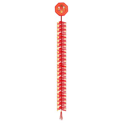 92LED 1.35m Electronic Firecracker Lamp with Sound AC220V La