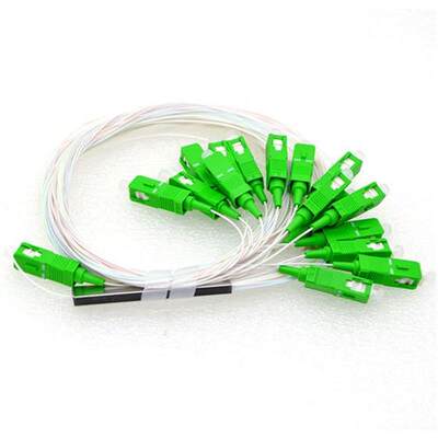 30 PCS/Lot 1X16 PLC SC/APC SM 0.9mm G657A1 PVC 1m FTTH Fiber