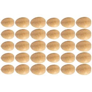 Your Own Crafts 30pcs Unfinished Decor Wooden Eggs Home