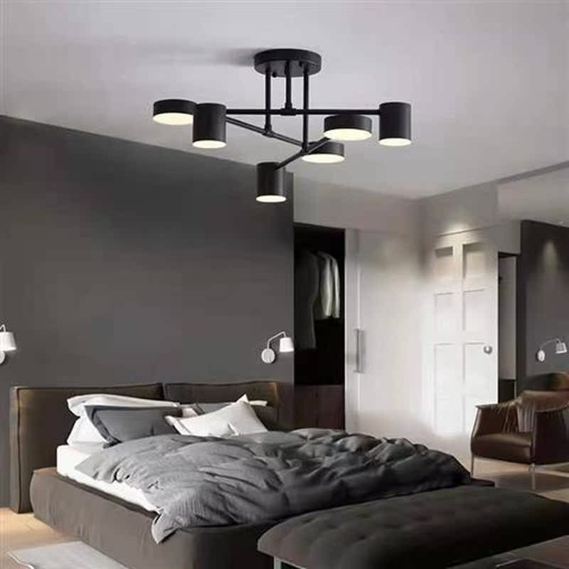 Nordic Ceiling Light Multiple Lamp Base LED  Black/white/gol