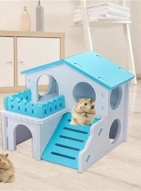 Eco-friendly Hamster Toy Leisure Hamster Hut Bur-free