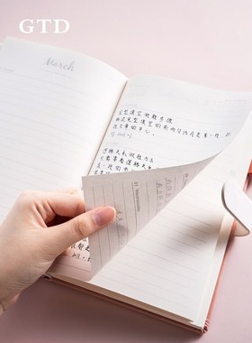 2021 weekly plan book english page planner book diary笔记本