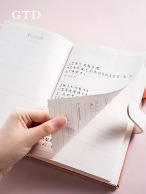 2021 weekly plan book english page planner book diary笔记本