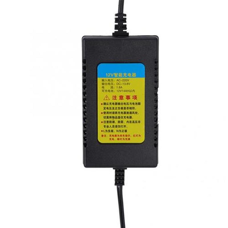 Solar External Battery Charger 12V 1.8A Intelligent Battery