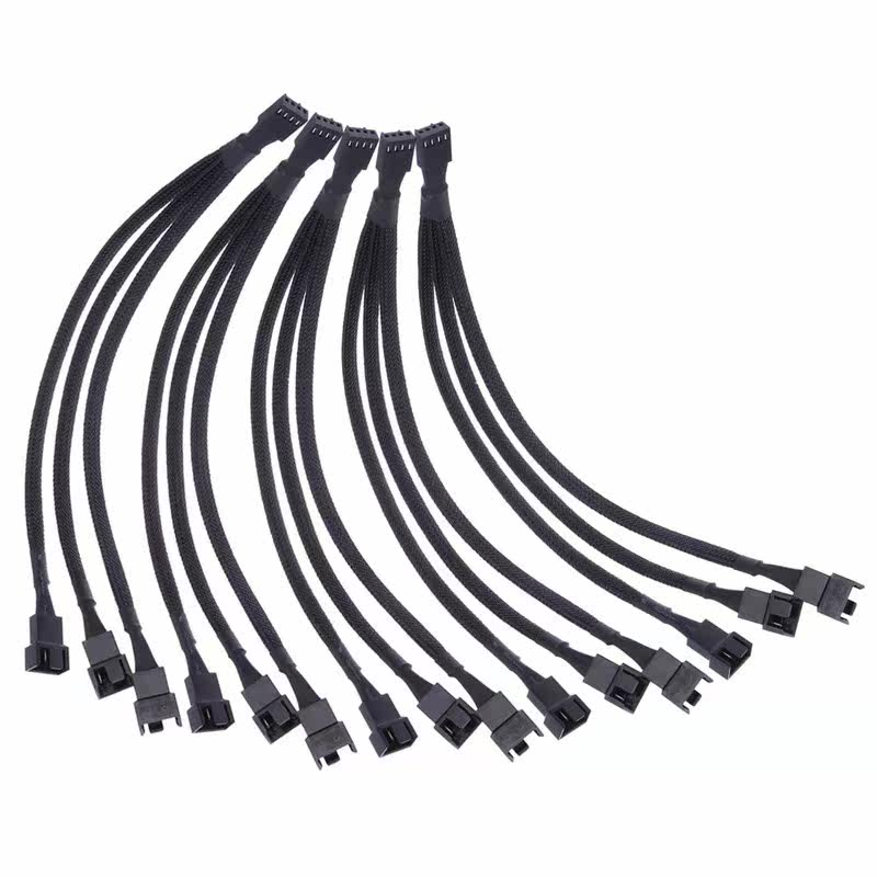 4 Pin Extension Cable Motherboard Office 1 To 3 Ways Splitte