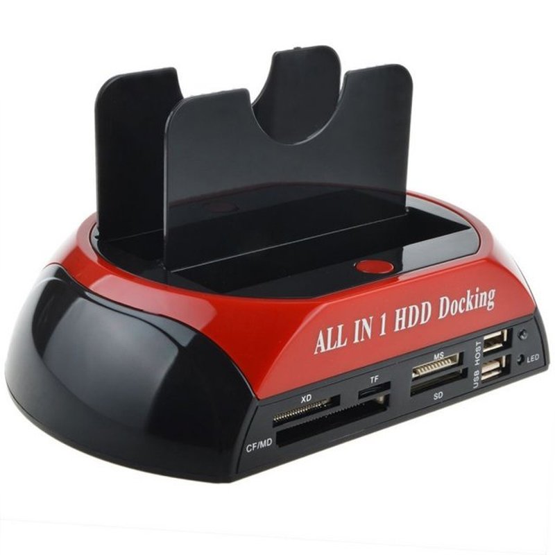 Hard Drive Docking Station USB2.0/Type C to 2.5 3.5 Inch SAT