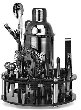 20pcs stainless steel Cocktail Shaker Set  Bartender Kit