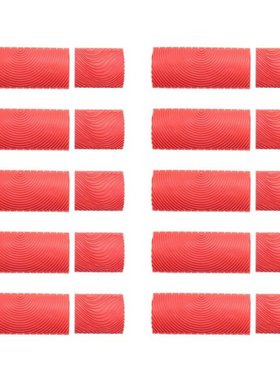 20Pcs Wood Graining Grain Rubber Patin Painting Effects DIY