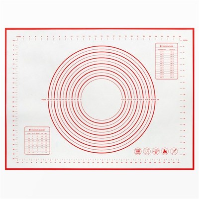 *TTLIFE Thickening Kneading Mat Non-stick Baking Mat Pyramid