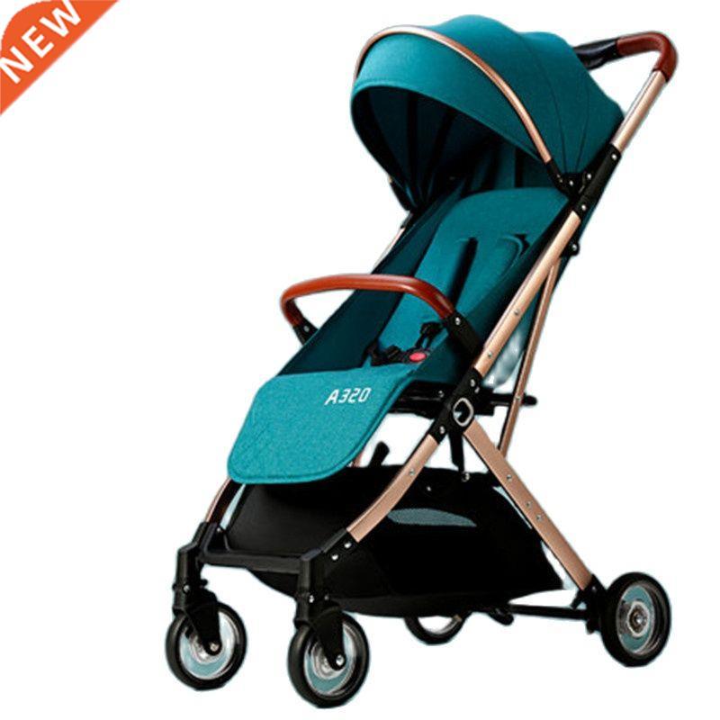 Ru free ship ! 2020 baby stroller can sit reclining foldabl