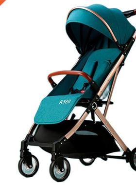 Ru free ship ! 2020 baby stroller can sit reclining foldabl