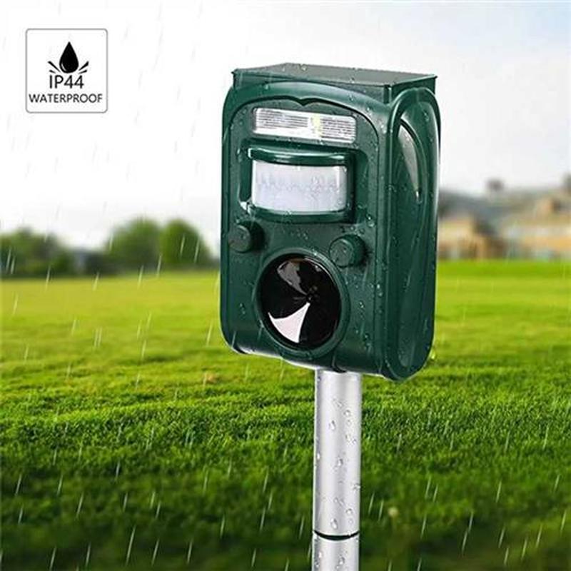 Garden Solar Powered ltras onic Outdoor Animal Repeller Moti