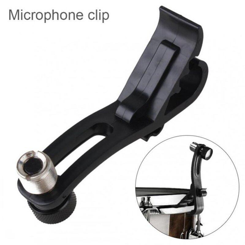 Microphone Drum Clip Holder Clamp Drum Set Support for Music