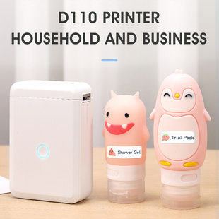 Kit D110 Portable Printer Label 203dpi Wireless