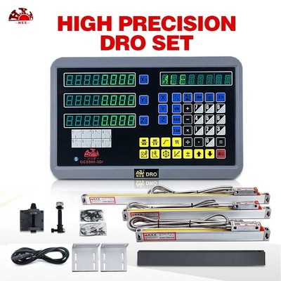2020 HXX DRO Kit 3 Axis LED Digital Readout  DRO   Lathe Mil