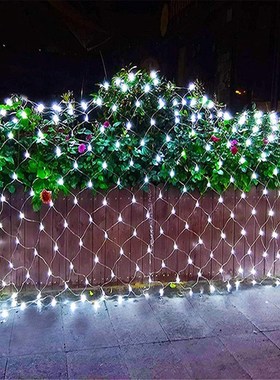 3x2M Solar Net String Lights Christmas Holiday Lights Outdoo