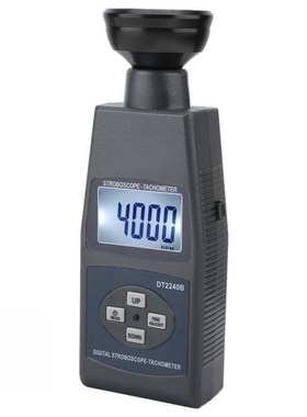 DT2240B Portable Digital Stroboscope Flash Tachometer Revolu
