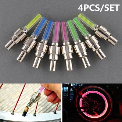 4pcs/set Motorcycle bike MTB Light LED Lamp Flash Car cyclin