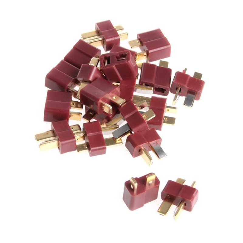 10Pairs 20Pcs T Plug Male & Female Deans Connectors Styl