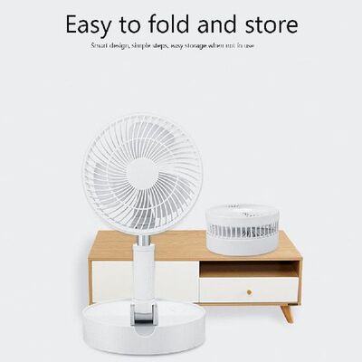 USB Air Cooler Fan Multifunctional Wireless Folding