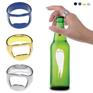 Creative Ring-Shape Bottle Opener Stainless Steel Beer Bottl