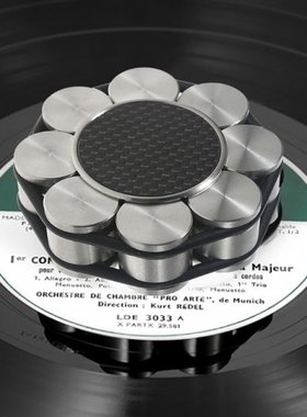 Disc Balanced Clamp Stainless Steel Material LP Vinyl Turnta