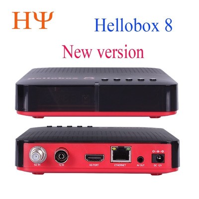 8 satellite receiver DVB-T2 DVBS2 Combo TV Box Twin Tuner Su