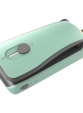 2 in 1 Mini Vacuum Sealer Cutter Handheld with Hook for