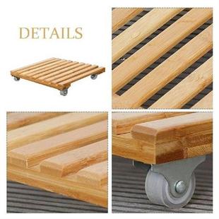 Plant Pot Base Roller Moving Tray With Wheel Tray Torus