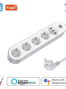 Aubess Smart EU Plug Power Strip Switch 1.5M cable Universal