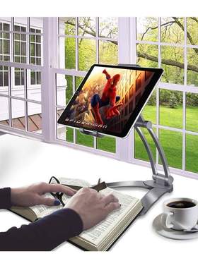 Rotating Portable Monitor Wall Desk Metal Stand Fit  Below 1