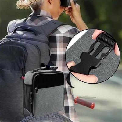 Large Insulated Lunch Bag Mesh Pockets Soft Cooler Cooling