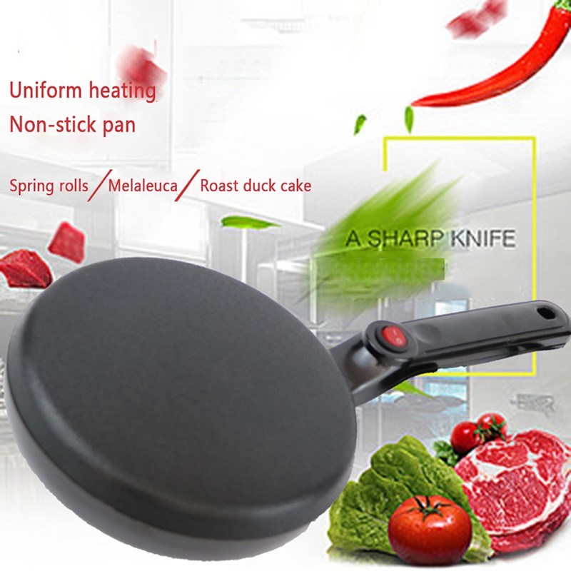 CH- Household Non-Stick Crepe Maker Pan Electric Pancake Cak
