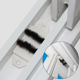 2pcs Sliding door sealing strip Dust stopper Window slot sea