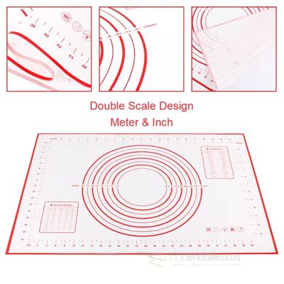Silicone Baking Mat Pizza Dough Maker Pad Pastry Kitchen Hol