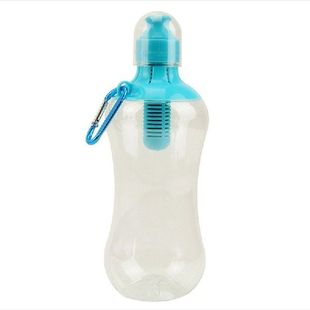 550ML Water Bobble Hydration Filter Bottle Outdoor Portable