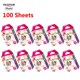 100 Instax Sheets Films Film Cartoon Fujifilm Mini Paper