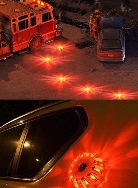 Magnetic Emergency Roadside Safety Light IP44 Road Flares Re